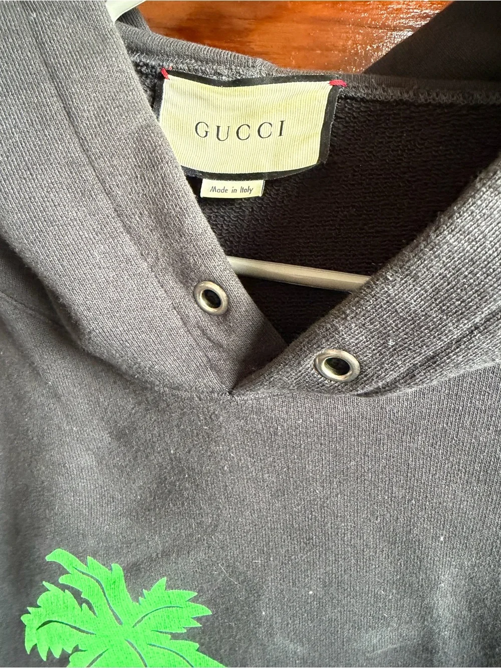 Gucci black hoodie